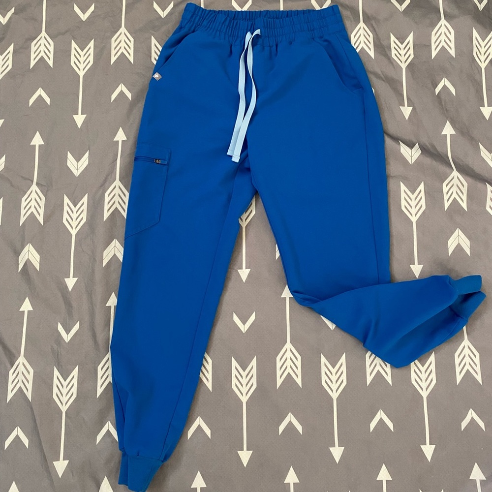 Xsp figs royal blue Zamora joggers high waisted
